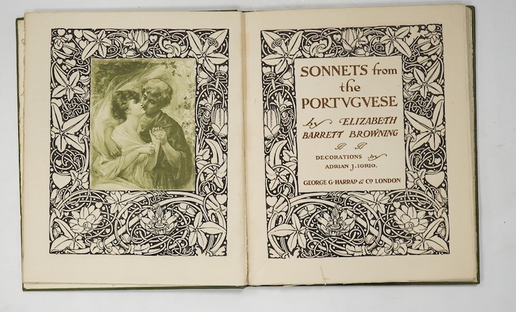 Browning, Elizabeth Barrett - Sonnets from the Portuguese, Harrap & Co.,c.1910, limited to 1000 copies